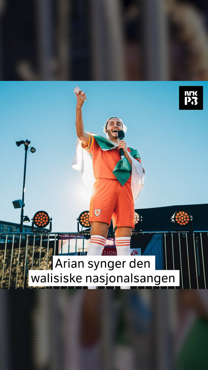 Link i bio: Arian synger nasjonalsangen