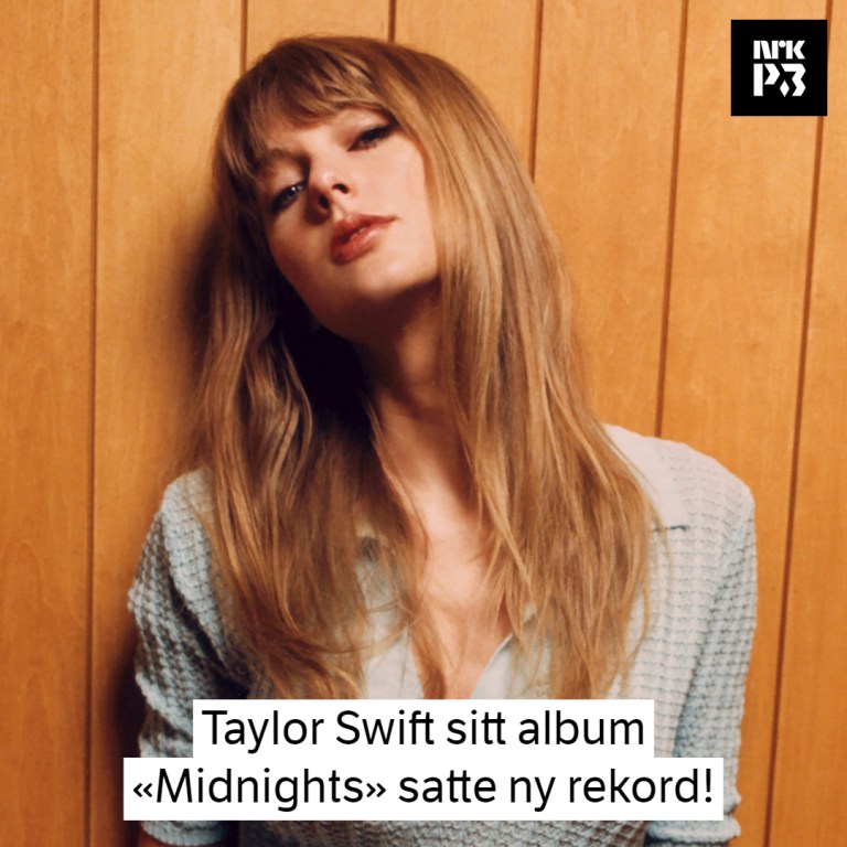 Link i bio: Taylor Swift sitt nye album satte ny rekord