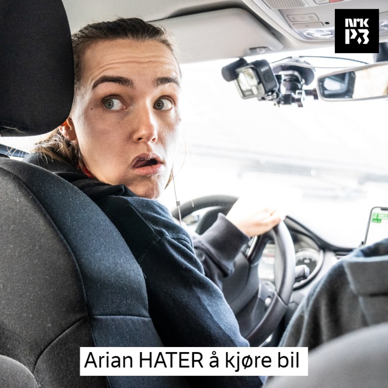Link i bio: Arian HATER å kjøre bil