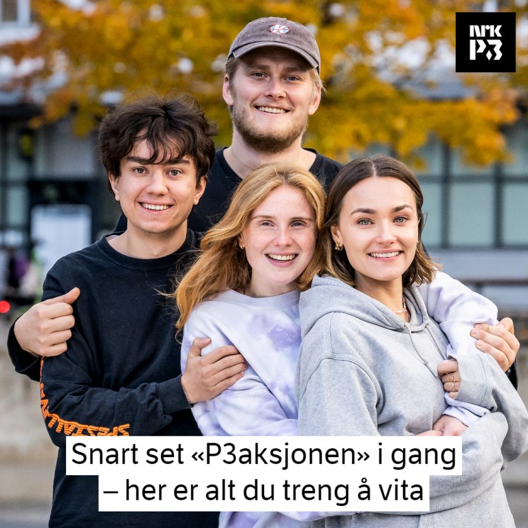Link i bio: Dette skjer på p3aksjonen