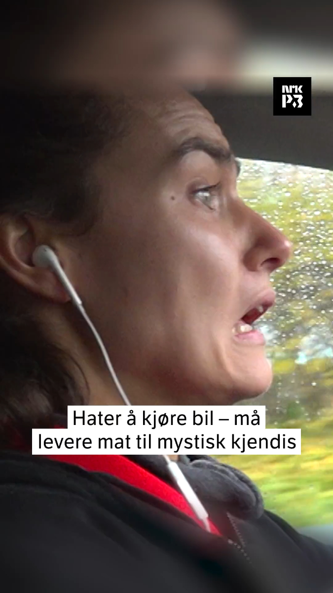Link i bio: Video av Arian som må levere burger med bil