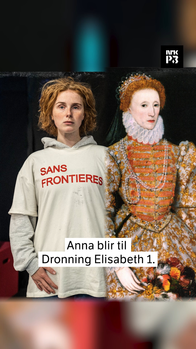 Link i bio: Se video av Anna som Queen Elizabeth I