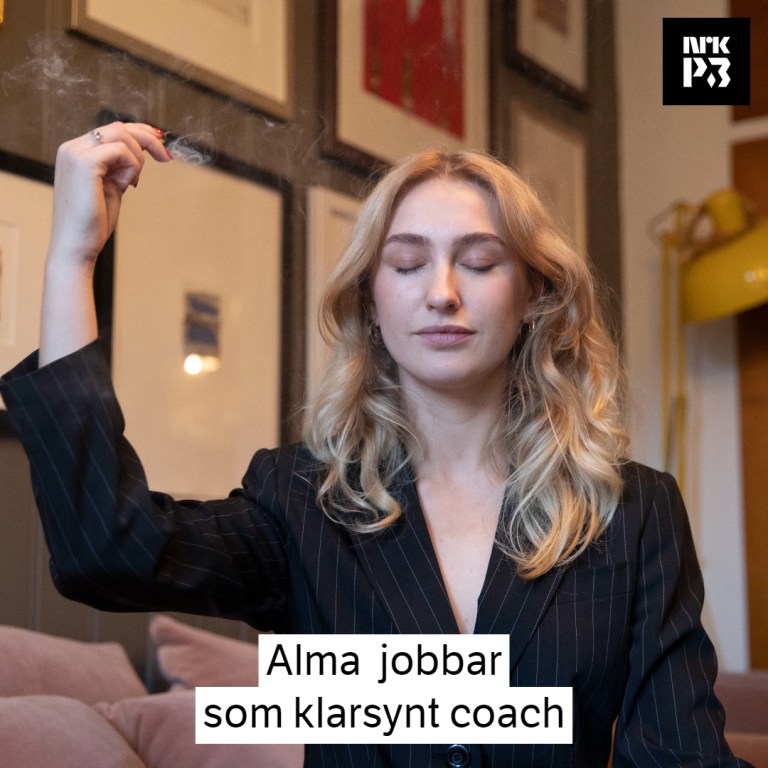 Link i bio: Alma er klarsynt coach