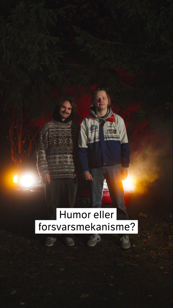 Link i bio: Humor eller forsvarsmekanisme?