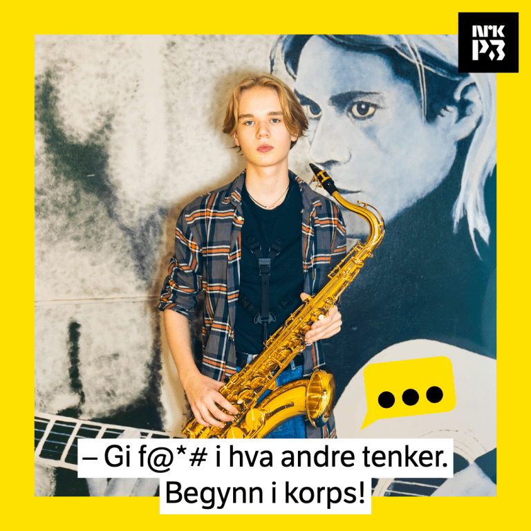 Link i bio: – Gi faen i hva andre tenker. Begynn i korps!