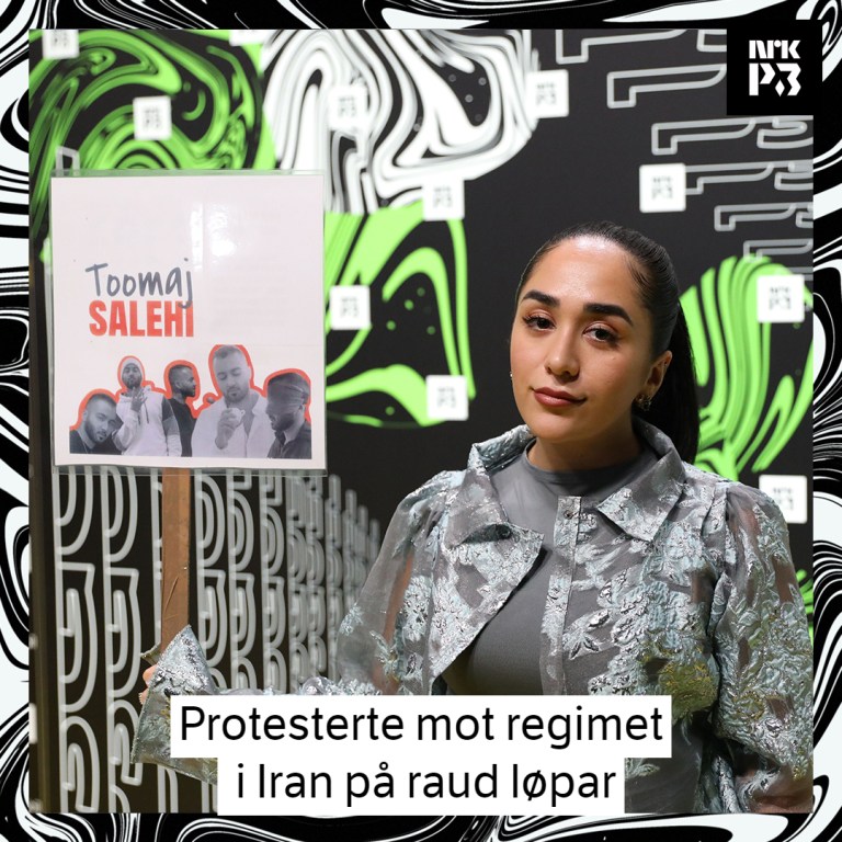 Link i bio: Protesterte mot regimet i Iran på raud løpar