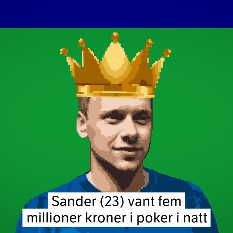 Link i bio: Sander vant fem millioner