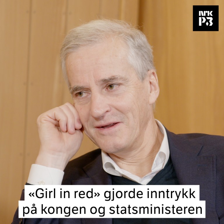 Link i bio: Adelina intervjuer Jonas Gahr Støre