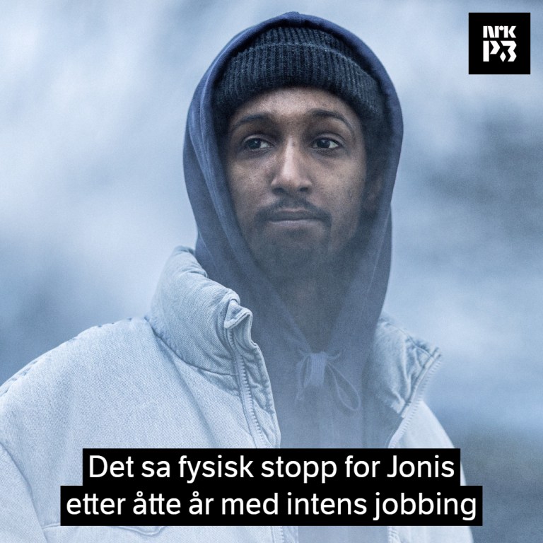 Link i bio: Det sa fysisk stopp for Jonis etter åtte år med intens jobbing