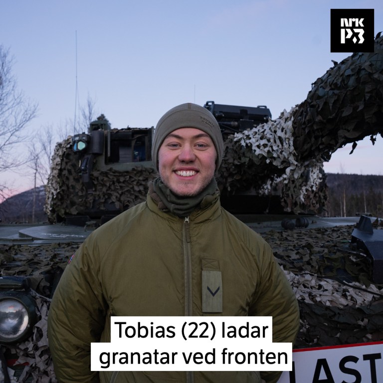 Link i bio: Slik øver norske soldatar på krig