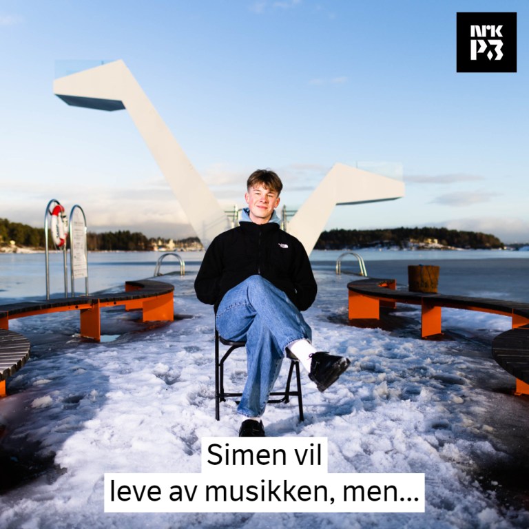 Link i bio: Simen vil leve av musikken