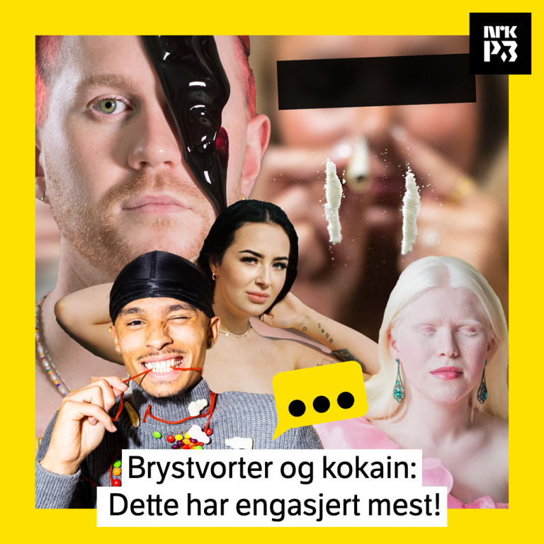 Link i bio: Brystvorter, pronomen og kokain: Dette har engasjert mest!