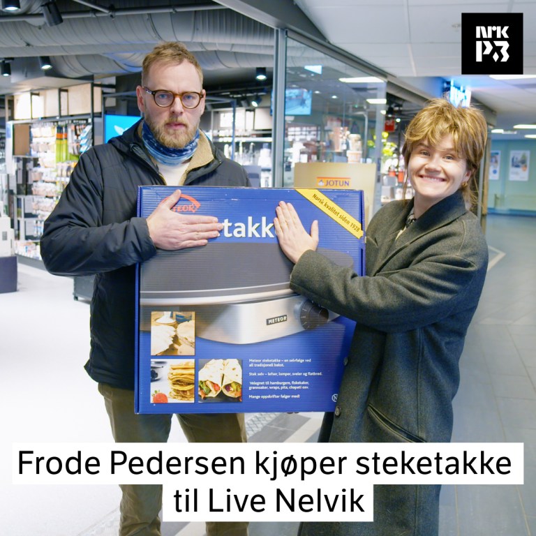 Link i bio: Lørdagsrådet steketakke-video