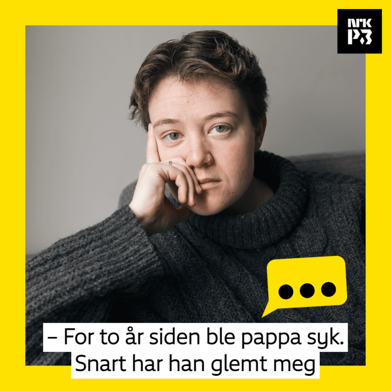 Link i bio: – For to år siden ble pappa syk. Snart har han glemt meg