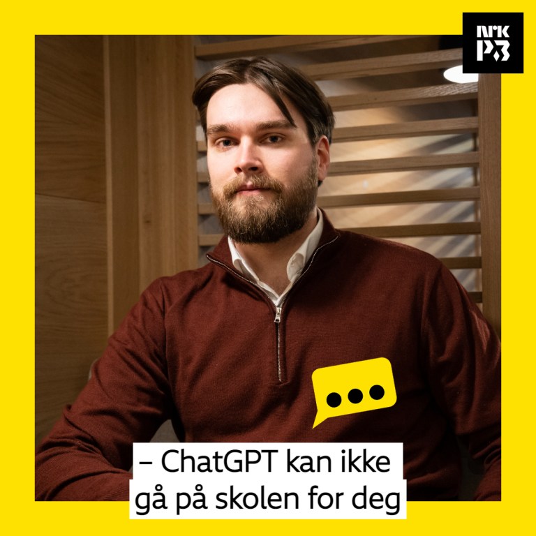 Link i bio: – ChatGPT kan ikke gå på skolen for deg