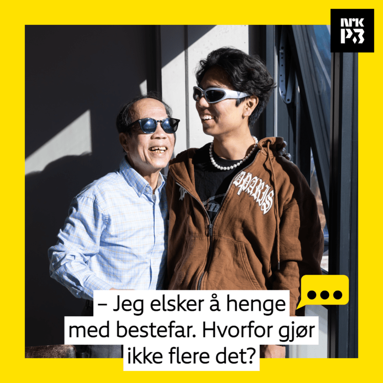Link i bio: – Jeg elsker å henge med bestefar. Hvorfor gjør ikke flere det?