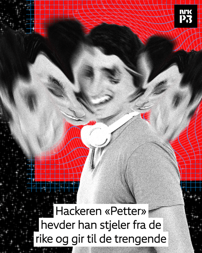 Link i bio: Hevder han hacker seg til svimlende summer – og donerer dem til Ukraina