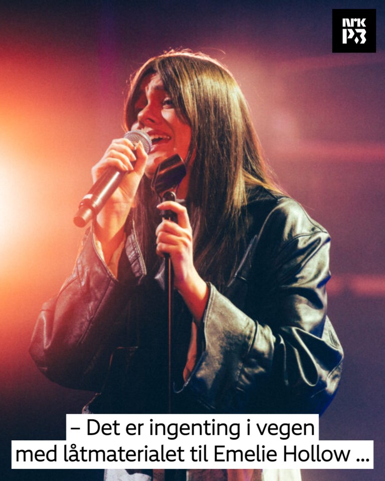Link i bio: Det er ingen ting i veien for låtmaterialet til Emelie Hollow