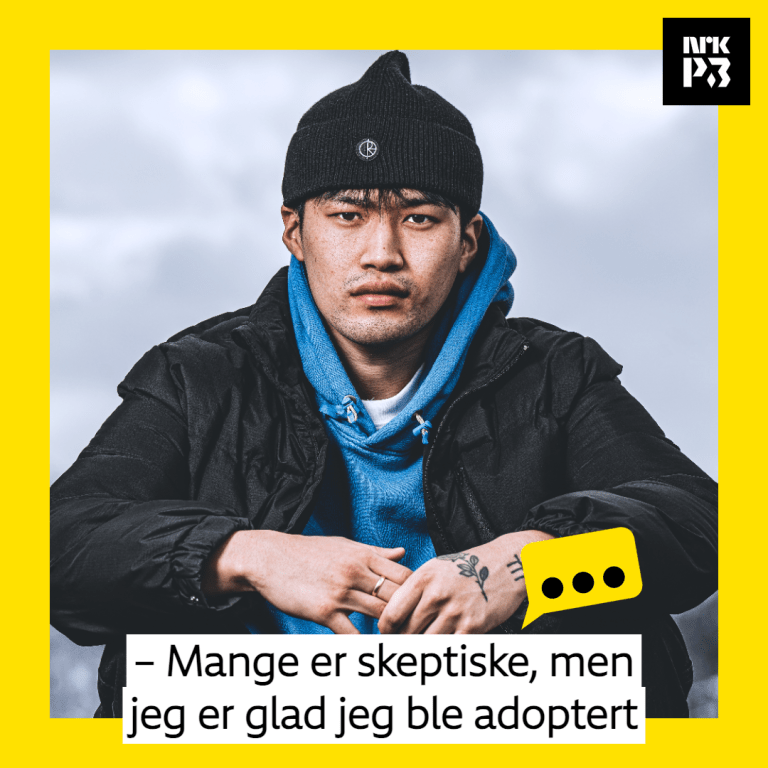 Link i bio: – Mange er skeptiske, men jeg er glad jeg ble adoptert