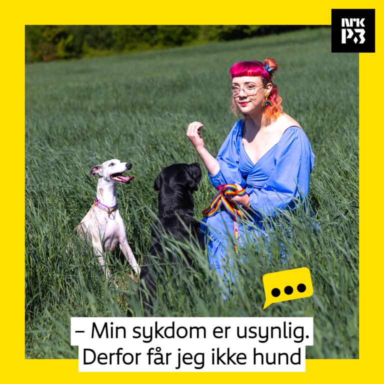 Link i bio: – Min sykdom er usynlig. Derfor får jeg ikke hund