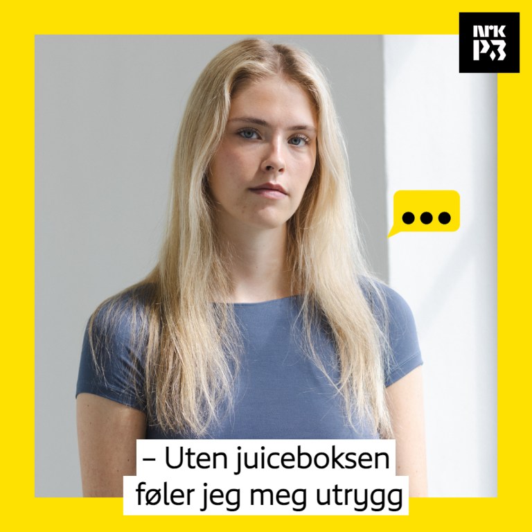 Link i bio: – Uten juiceboksen føler jeg meg utrygg