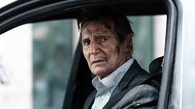 EKSPLOSIVT: Matt Turner (Liam Neeson) har en bombe under førersetet i «Retribution». Foto: SF Studios