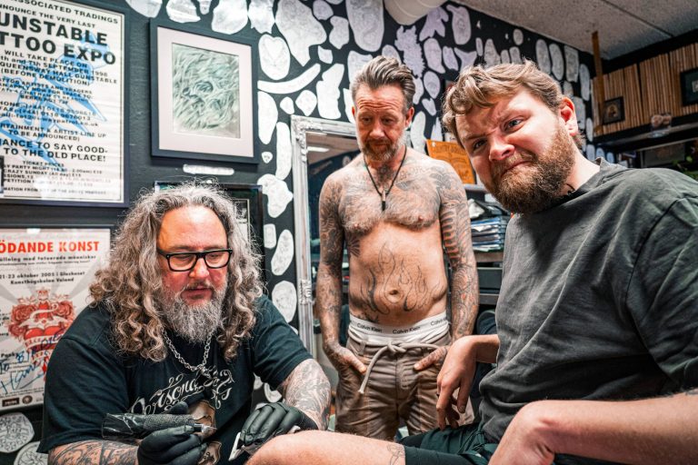 Martins nye tatovering