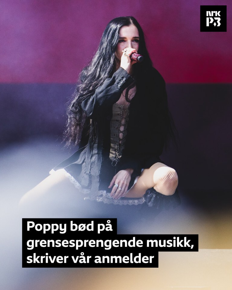 Link i bio: Poppy på Tons of Rock 2025