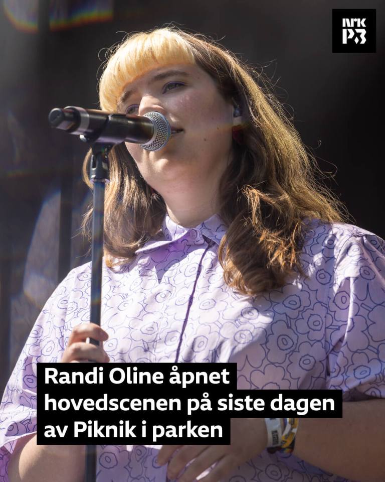 Link i bio: Anmeldelse av Randi Oline på Piknik i parken