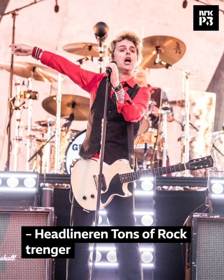 Link i bio: Green Day på Tons of Rock 2025