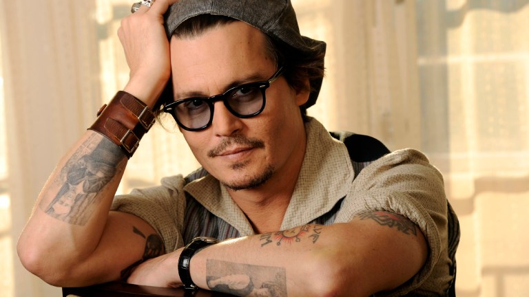 Johnny Depp tek inn på Wes Andersons hotell