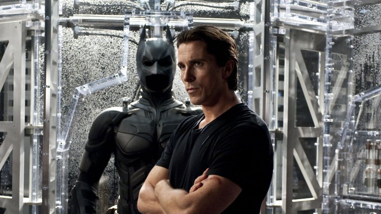 Aldri mer Batman på Christian Bale