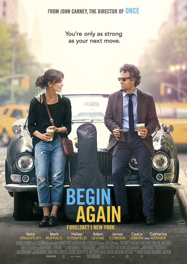 Begin Again – Forelsket i New York