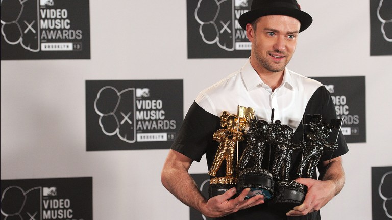 Timberlake vant stort på MTV VMA