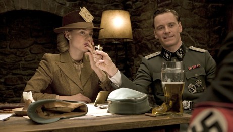 Diane Kruger og Michael Fassbender i "Inglourious Basterds". (Foto/Copyright: United International Pictures)