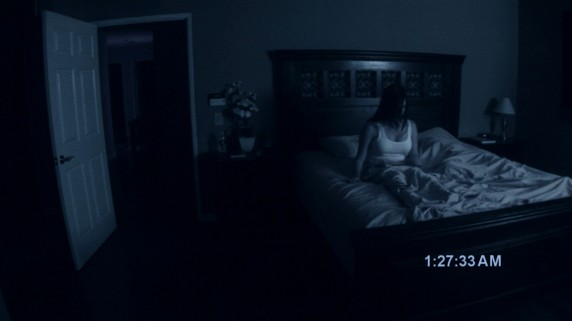 En skummel nattscene fra "Paranormal Activity" (Foto/Copyright: SF Norge AS).