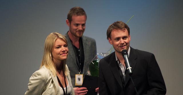 Petter Askø Næss vant Filmpolitiets kortfilmpris med filmen "Nummer". (Foto: Carsten Aniksdal)