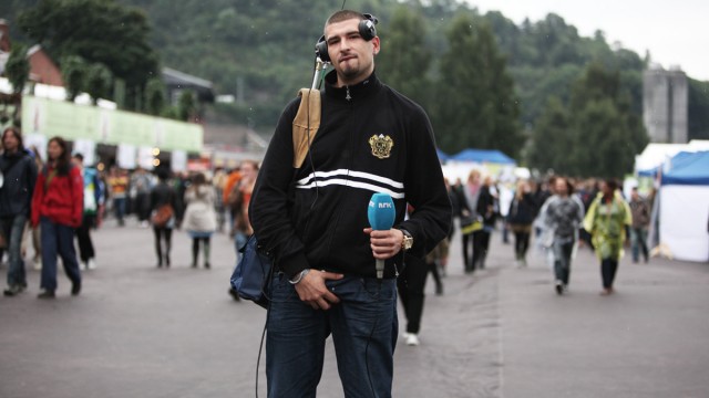 Leo på Øyafestivalen (Foto: Rashid Akrim, NRK P3)