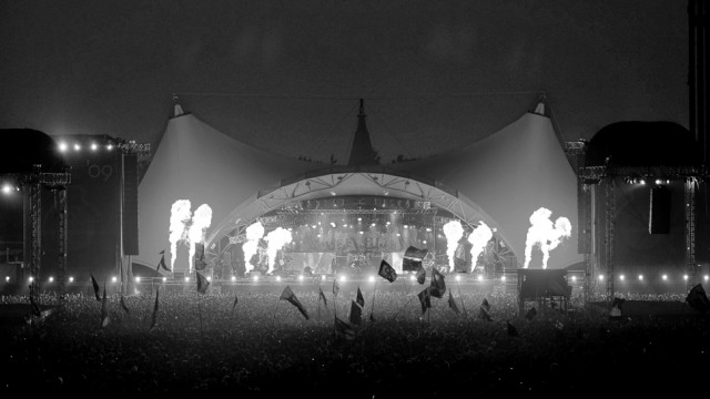 Roskilde – Foran Orange Scene. Foto: Klavs Bo Christensen/Rockphoto