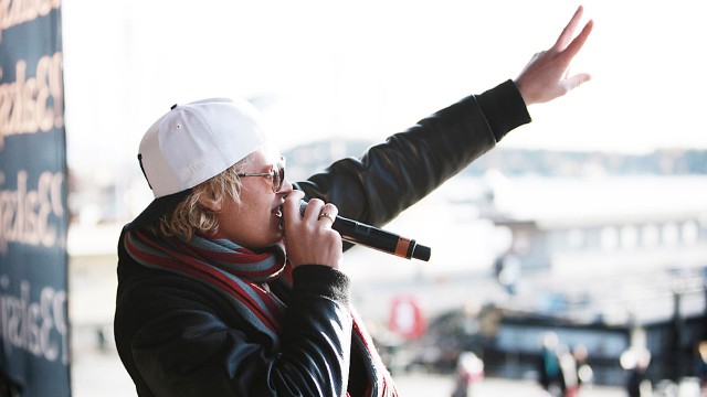 Vinni & The Vagabonds. (Foto: Tom Øverlie, NRK P3)