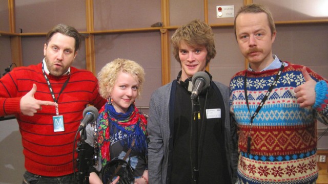 Drømmedag med Erlend og Steinjo på Marienlyst. (Foto: Tuva Dyrnes, NRK P3)