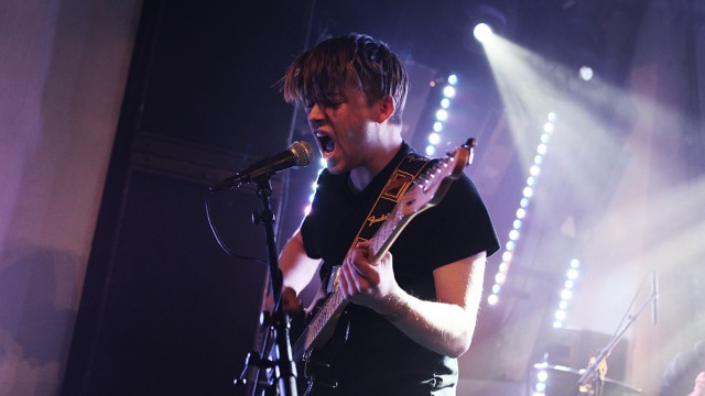 Aristillus leverte en strålende og energisk konsert, på tross av at gitaristen røyk en streng. (Foto: Tom Øverlie)