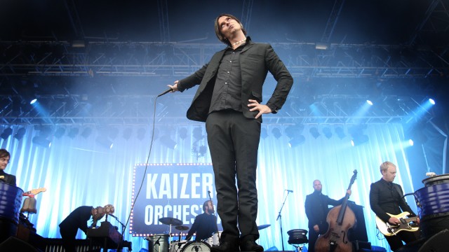 Kaizers Orchestra på Øyafestivalen 2008 (Foto: Nrk P3)