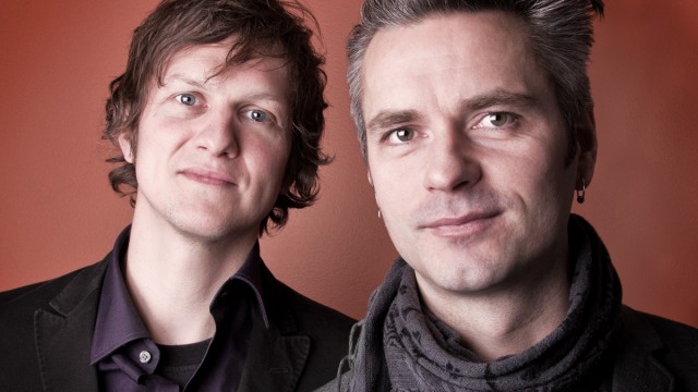 Geir Zahl og Janove Ottesen fra Kaizers Orchestra (Foto: Rashid Akrim/P3)