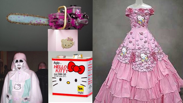 Hello Kitty slår alle når det gjelder fans og deres kreativitet. (Foto: HelloKittyHell.com)