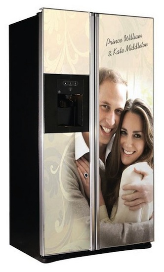 Kan et Kate og William-kjøleskap friste? (Foto: GDHA)