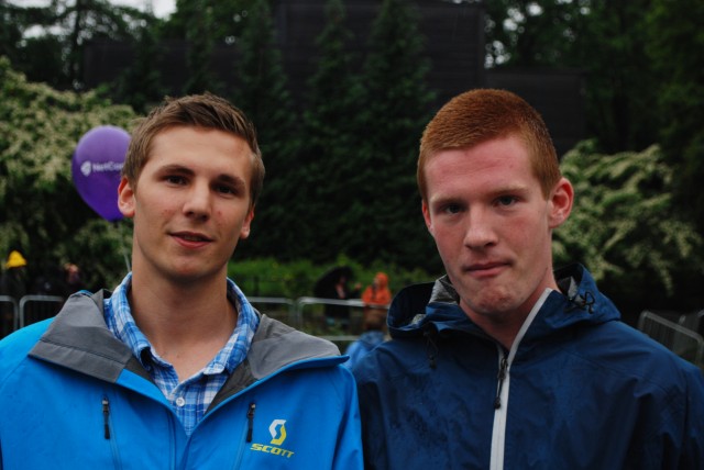 Kristian og Lars Petter (17). (Foto: NRK P3)