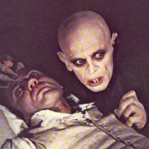Den tyske vampyrversjonen Nosferatu tålte ikke sollys. Foto: Skjermdump