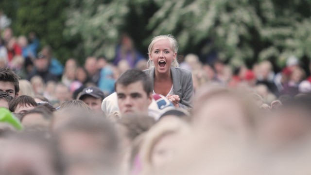 Det var et fantastisk publikum som møtte artistene i Stavanger. (Foto: Rashid Akrim, NRK P3)