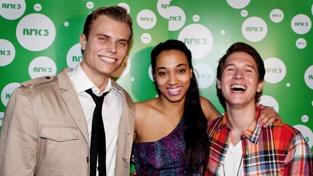 Fra Trekants premierefest. (Foto: Tom Øverlie, NRK P3)